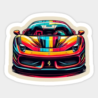 Ferrari 458 Sticker
